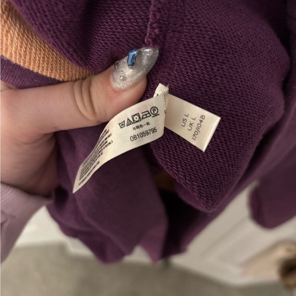 Free People FP Movement Ombre Metti Crew Neck Sweatshirt Large - Picture 5 of 5